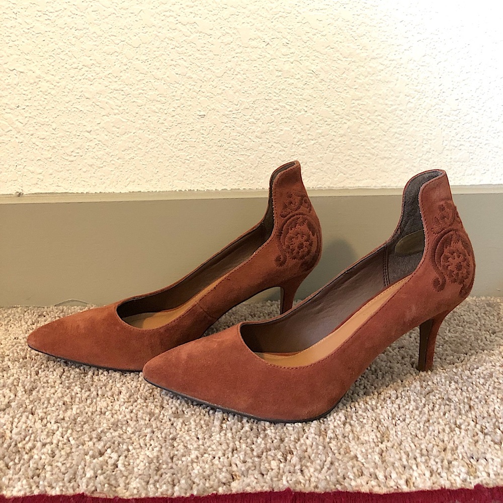 Nanette Lepore Heel | Sophie-N Dress Pump | Rust